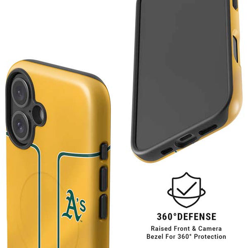 MLB Oakland Athletics Alternate Jersey iPhone 16 Magsafe Impact Case